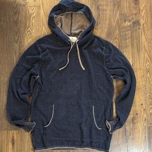 The Normal Brand 100% Cotton Navy Blue Hoodie